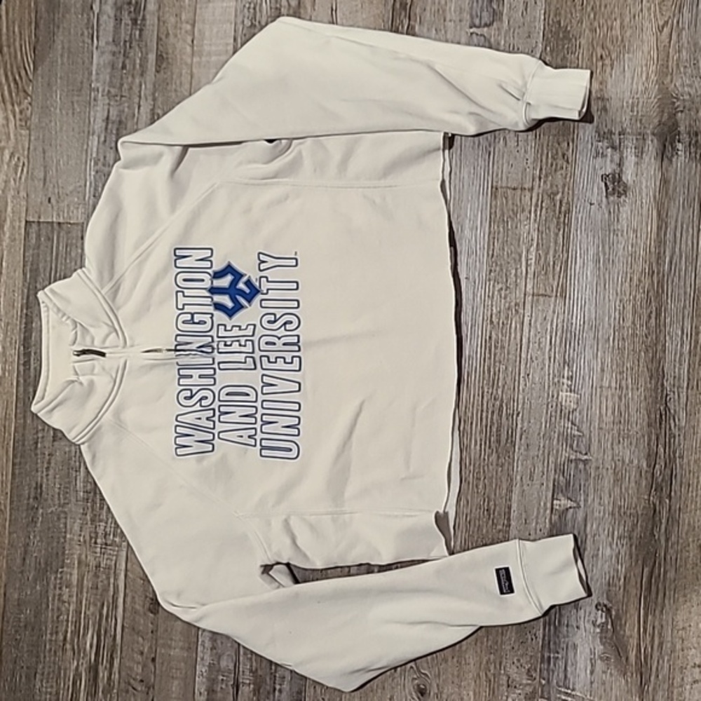 Washington And Lee University Crop‎ half zip sweatshirt​